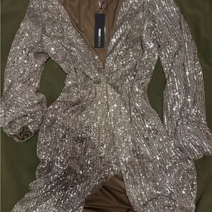 Fashion Nova Long Sleeve Dress